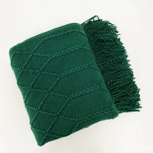 Load image into Gallery viewer, Diamond Soft Knit Throw Blanket Collection