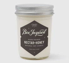 Load image into Gallery viewer, Honey & Nectar Natural Soy Candle