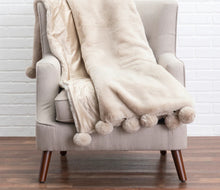 Load image into Gallery viewer, Faux Fur Throw Blanket