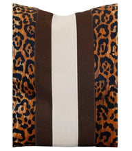 Load image into Gallery viewer, Cheetah Espresso Accent Pillow 24"