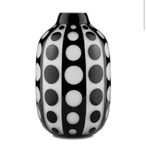 Load image into Gallery viewer, Geometric Black & White Spotted Vase Collection