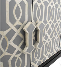 Load image into Gallery viewer, Credenza Inlaid Bone Design