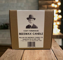 Load image into Gallery viewer, Cozy Farmhouse Beeswax Candle