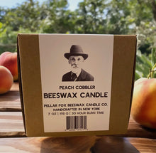 Load image into Gallery viewer, Peach Cobbler Beeswax Candle