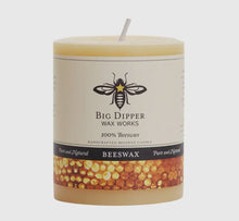 Load image into Gallery viewer, Pure Beeswax Pillar Collection