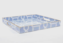 Load image into Gallery viewer, Bamboo Trellis Square Tray 13"