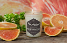 Load image into Gallery viewer, Ruby Red Grapefruit Natural Soy Candle