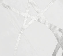 Load image into Gallery viewer, Ivory & Silver Euro Pillow