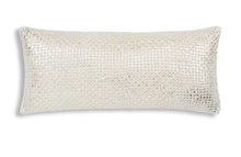 Load image into Gallery viewer, Mika Gold & Silver Foil Accent Pillow