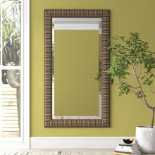 Load image into Gallery viewer, Variegated Antique Copper Wood Mirror