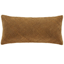 Load image into Gallery viewer, Woven Suede Lumbar Pillow Collection