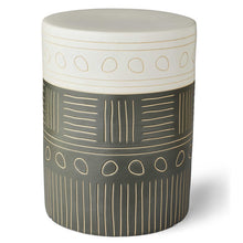 Load image into Gallery viewer, Etched Terracotta Garden Stool