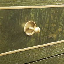 Load image into Gallery viewer, Two-Drawer Green Burl Oak Side Chest