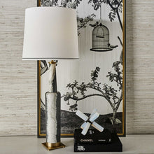 Load image into Gallery viewer, Panda Marble Table Lamp