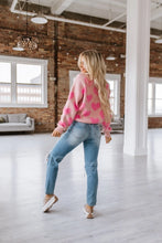 Load image into Gallery viewer, Light Pink Sweater with Hearts