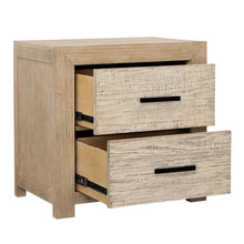 Load image into Gallery viewer, Reclaimed Wood Nightstand with Drawer