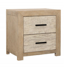 Load image into Gallery viewer, Reclaimed Wood Nightstand with Drawer