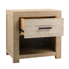Load image into Gallery viewer, Reclaimed Wood Nightstand with Drawer