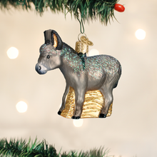 Load image into Gallery viewer, Glass Donkey Ornament