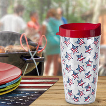 Load image into Gallery viewer, Star Flags Insulated Travel Tumbler