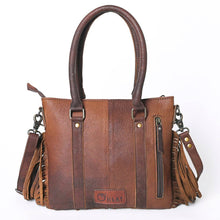 Load image into Gallery viewer, Floral Embossed Genuine Leather Bag