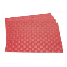 Load image into Gallery viewer, Cross Weave Vinyl Placemat Collection