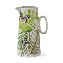 Load image into Gallery viewer, Palm + Butterfly Pitcher