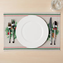 Load image into Gallery viewer, Deck The Halls Christmas Placemat