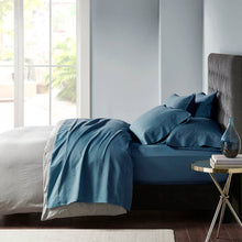Load image into Gallery viewer, Cotton-Blend Sateen 800 Thread Count 6-Piece Sheet Set, Teal