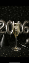 Load image into Gallery viewer, Happy New Year Champagne Glass