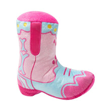 Load image into Gallery viewer, Plush Pinky Boot Dog Toy