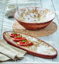 Load image into Gallery viewer, Magnolia Acacia Wood Serving Bowl