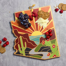 Load image into Gallery viewer, Arizona Artwork Cutting Board