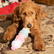 Load image into Gallery viewer, 3-Scoop Ice Cream Cone Dog Toy