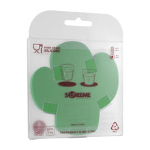 Load image into Gallery viewer, Cactus Silicone Coaster S/4