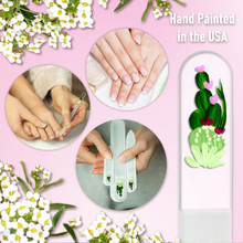 Load image into Gallery viewer, Beavertail Cactus Crystal Nail File