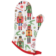 Load image into Gallery viewer, Nutcracker Christmas Chef Oven Mitt
