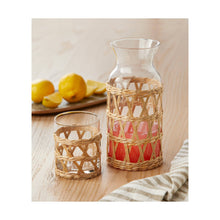 Load image into Gallery viewer, Natural Summer Island Carafe Glass