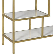 Load image into Gallery viewer, Gold & Marble Etagere