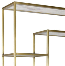 Load image into Gallery viewer, Gold & Marble Etagere