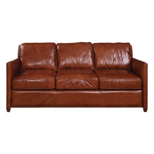 Load image into Gallery viewer, Full Grain Leather Sofa-Cognac
