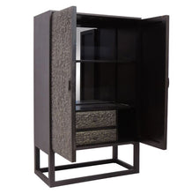Load image into Gallery viewer, Glenn Metal-Clad Bar Cabinet