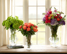 Load image into Gallery viewer, Etched Glass Vase Collection