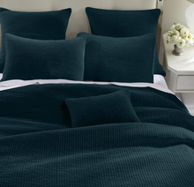 Load image into Gallery viewer, Stonewashed Blue King Quilt