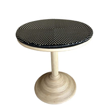 Load image into Gallery viewer, Black French Weave Bistro Table