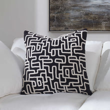 Load image into Gallery viewer, Labyrinth Accent Pillow 22”
