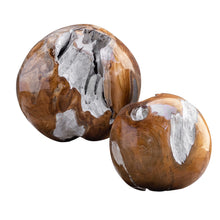 Load image into Gallery viewer, Teak Round Ball- Lg