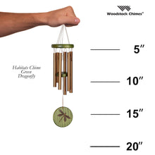 Load image into Gallery viewer, Green Dragonfly Chime