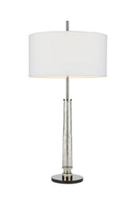 Load image into Gallery viewer, Hudson Nickel & Seeded Glass Lamp Collection