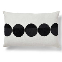 Load image into Gallery viewer, Black Dot Pillow